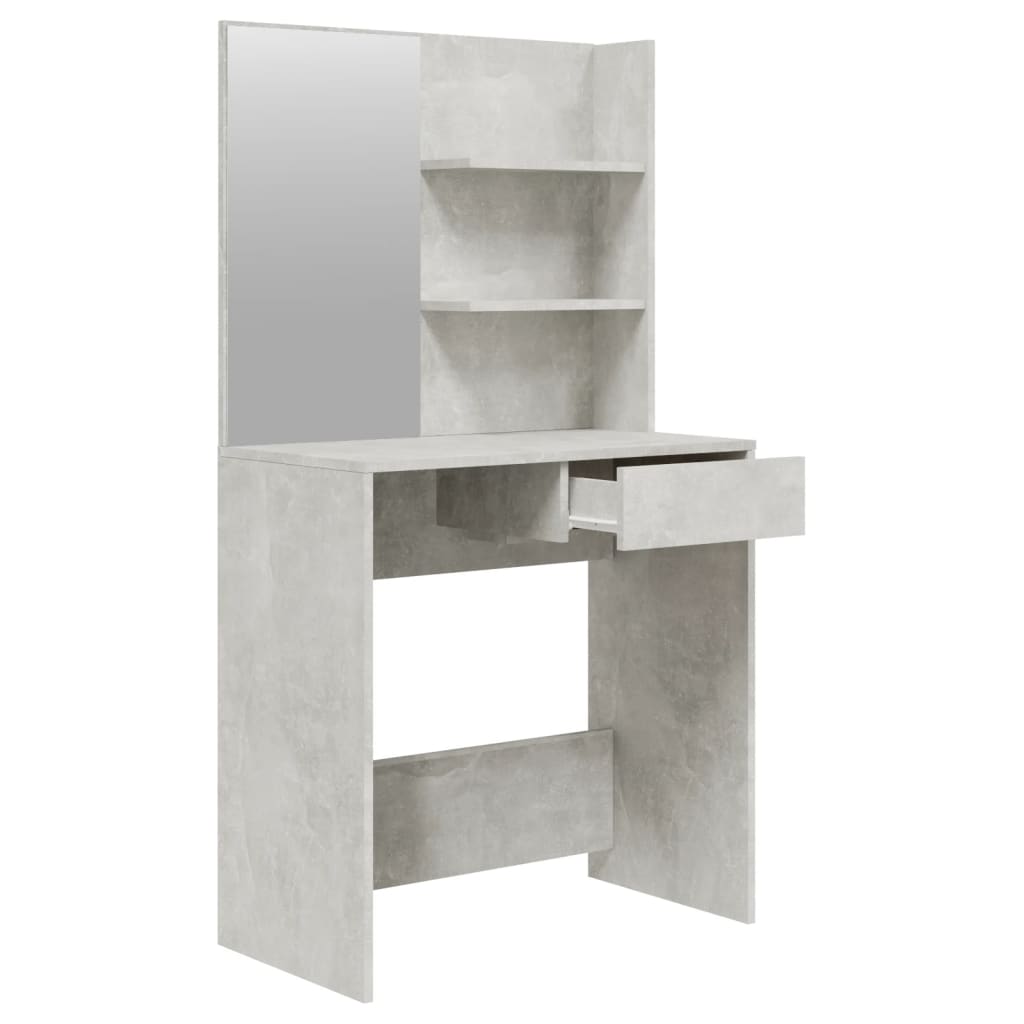 Kaptafelset 74,5X40X4 Cm Betongrijs