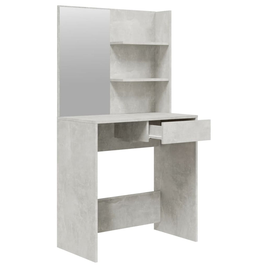 Kaptafelset 74,5X40X4 Cm Betongrijs