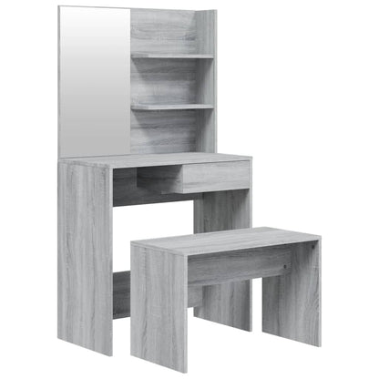Kaptafelset 74,5X40X4 Cm Grijs sonoma
