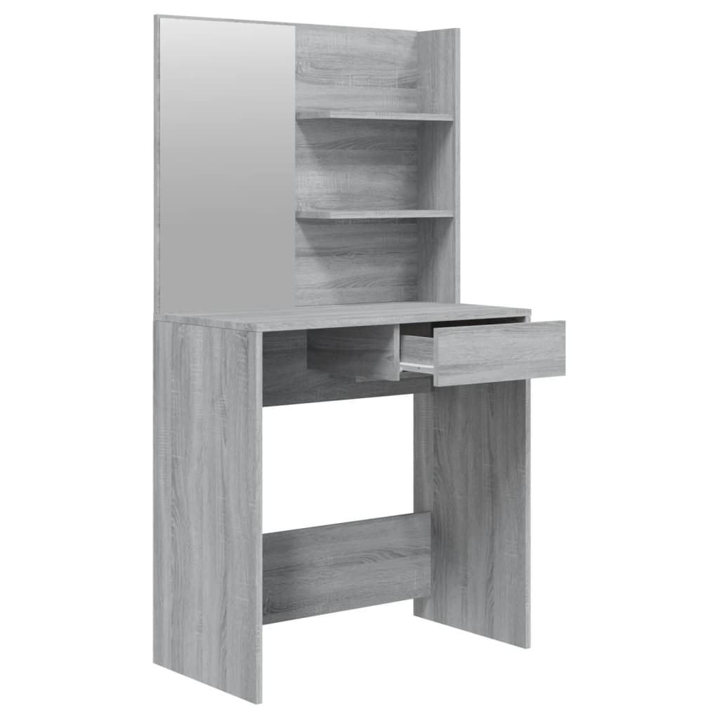Kaptafelset 74,5X40X4 Cm Grijs sonoma