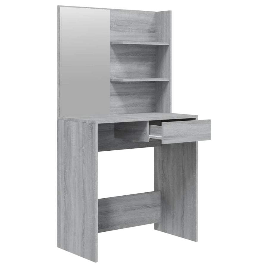 Kaptafelset 74,5X40X4 Cm Grijs sonoma
