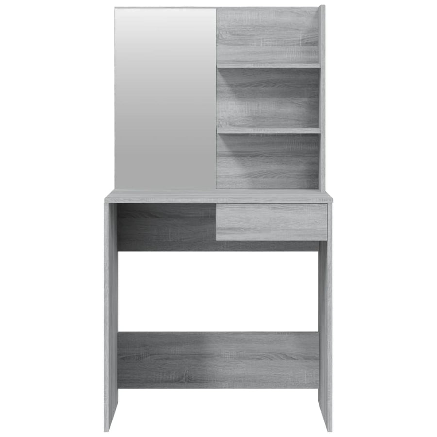Kaptafelset 74,5X40X4 Cm Grijs sonoma