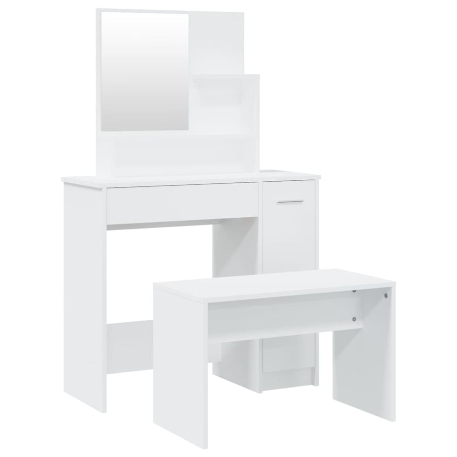 Kaptafelset 86,5X35X36 Cm Wit