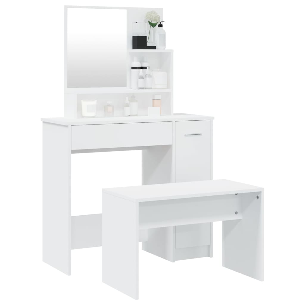 Kaptafelset 86,5X35X36 Cm Wit