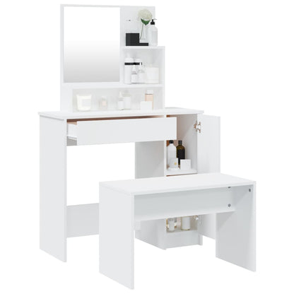 Kaptafelset 86,5X35X36 Cm Wit