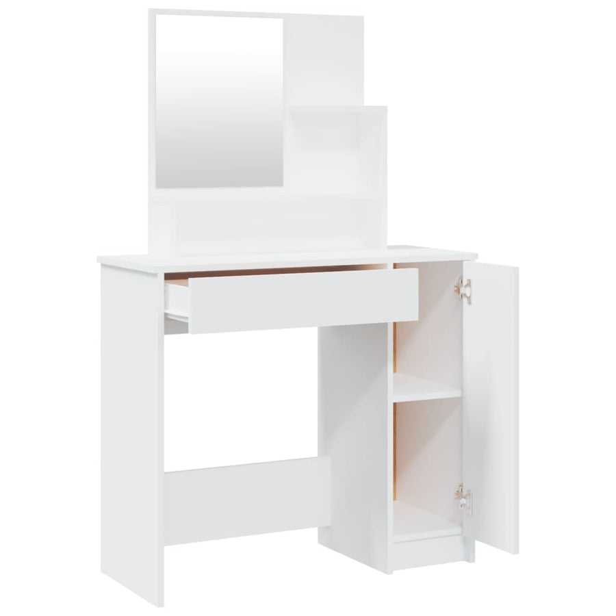 Kaptafelset 86,5X35X36 Cm Wit