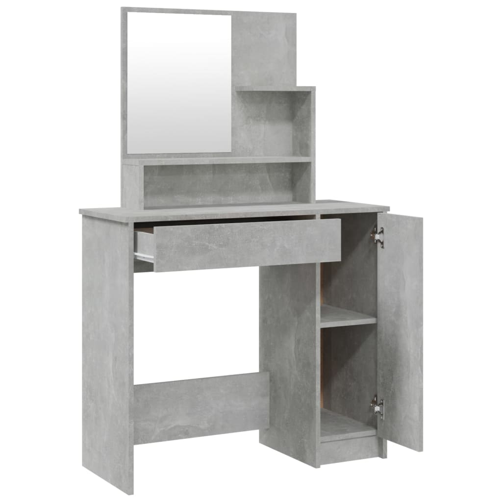 Kaptafelset 86,5X35X36 Cm Betongrijs