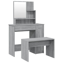 Kaptafelset 86,5X35X36 Cm Grijs sonoma