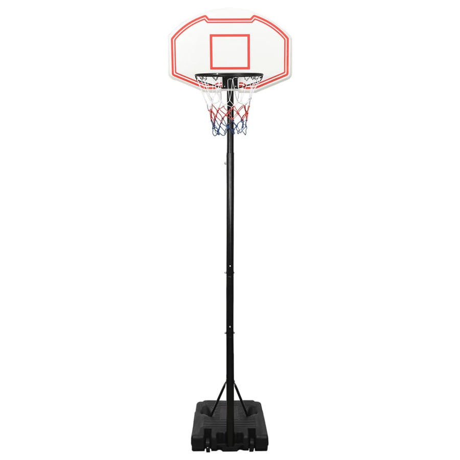 Basketbalstandaard 282-352 Cm Polyethyleen Wit