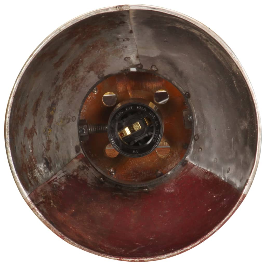 Wandlamp Industrieel E27 45X25 Cm Meerkleurig Multikleur 2 op een rij