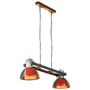 Hanglamp industrieel 111 cm E27 meerkleurig gerecycled hout