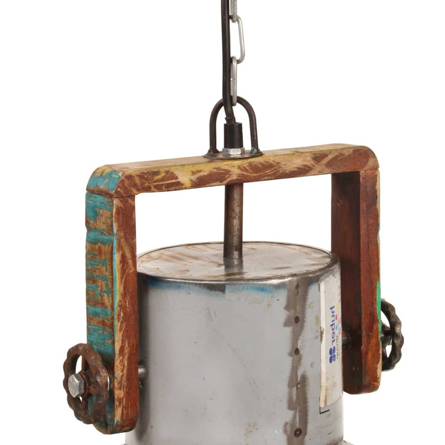 Hanglamp industrieel rond 25 W E27 40 cm meerkleurig