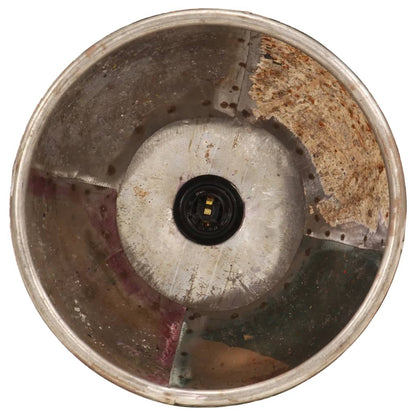 Hanglamp industrieel rond 25 W E27 30 cm meerkleurig
