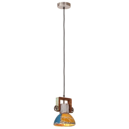 Hanglamp industrieel rond 25 W E27 19 cm meerkleurig