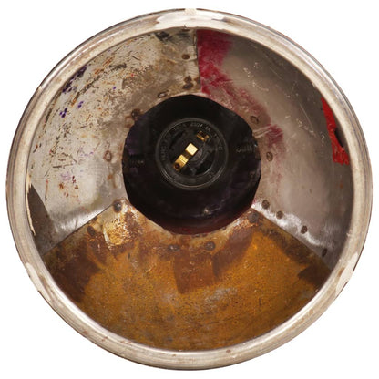 Hanglamp industrieel rond 25 W E27 19 cm meerkleurig