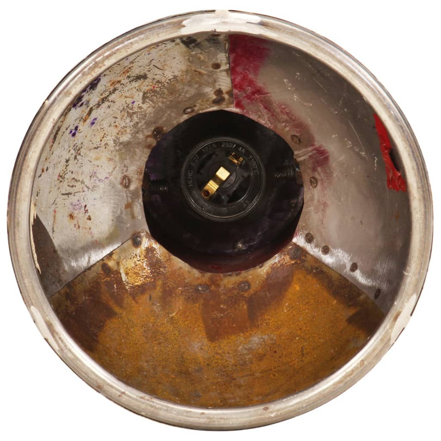 Hanglamp industrieel rond 25 W E27 19 cm meerkleurig
