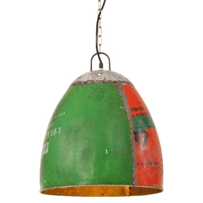 Hanglamp industrieel rond 25 W E27 42 cm meerkleurig