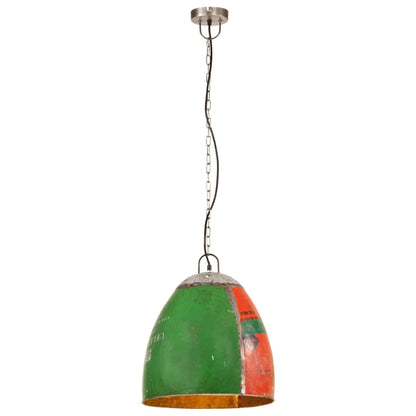 Hanglamp industrieel rond 25 W E27 42 cm meerkleurig