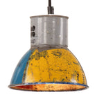 Hanglamp ijzer 17 cm meerkleurig E27