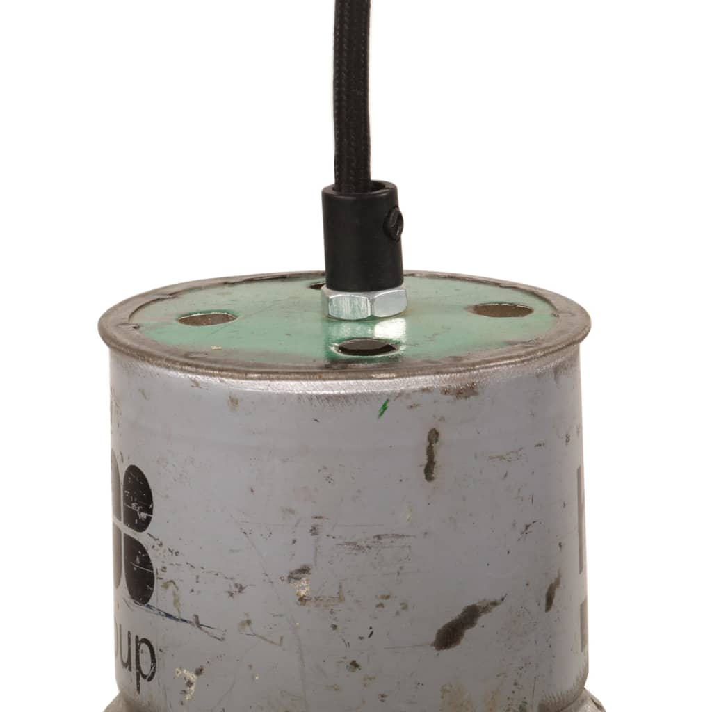 Hanglamp industrieel rond 25 W E27 17 cm meerkleurig