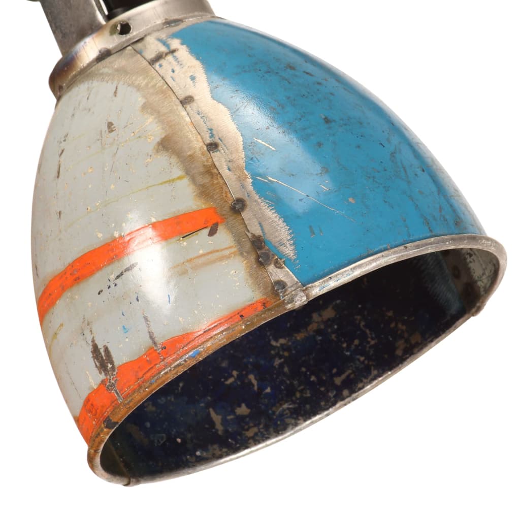 Wandlamp industriële stijl rond E27 meerkleurig
