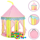 Kinderspeeltent 100x100x127 cm roze polyester