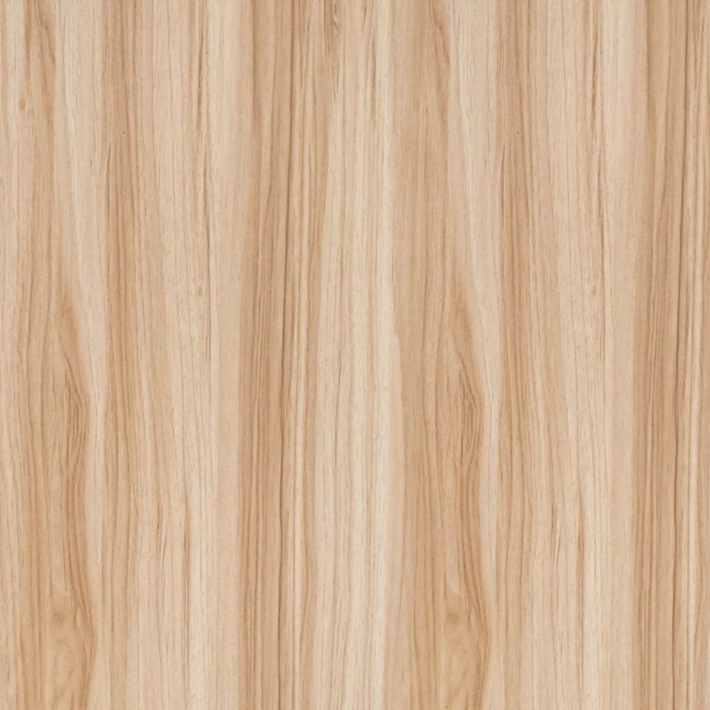 Tv-Meubel 80X30X40 Cm Massief Grenenhout En Rattan Bruin