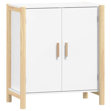 Dressoir 62X38X70 Cm Bewerkt Hout Wit