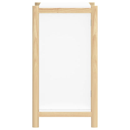 Dressoir 62X38X70 Cm Bewerkt Hout Wit