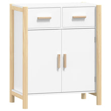 Dressoir 62X38X75 Cm Bewerkt Hout Wit