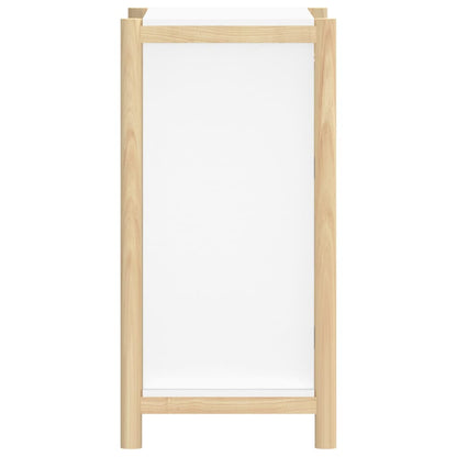 Dressoir 62X38X75 Cm Bewerkt Hout Wit