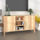 Dressoir 107x38x60 cm bewerkt hout bruin