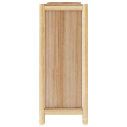 Schoenenkast 57,5X33X80 Cm Bewerkt Hout Bruin