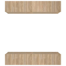 Tv-Meubelen Bewerkt Hout Kleurig 80 x 30 x 30 cm Sonoma eiken