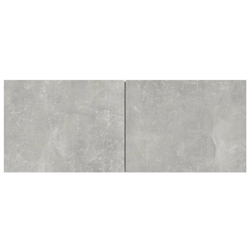 Tv-Meubelen Bewerkt Hout 80 x 30 x 30 cm Betongrijs