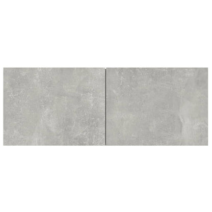 Tv-Meubelen Bewerkt Hout 80 x 30 x 30 cm Betongrijs