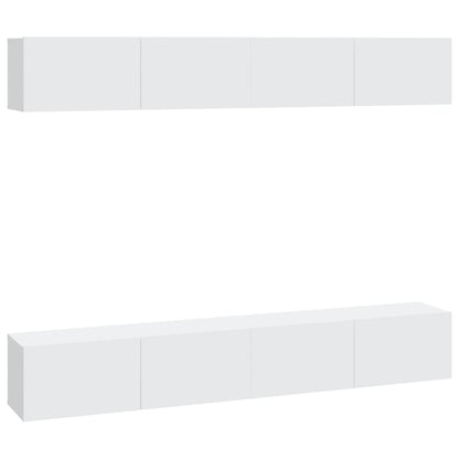Tv-Wandmeubels 100 x 30 x 30 cm Wit
