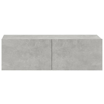 Tv-Wandmeubels 100 x 30 x 30 cm Betongrijs