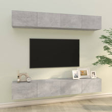 Tv-Wandmeubels 100 x 30 x 30 cm Betongrijs