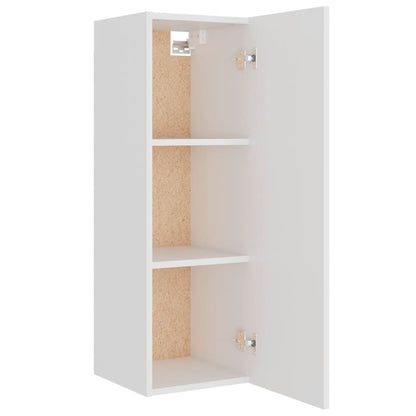 -Delige Tv-Meubelset Bewerkt Hout 5 80 x 30 x 30 cm (2 pcs) Wit