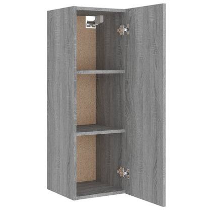5-Delige Tv-Meubelset Bewerkt Hout Grijs Sonoma Eikenkleurig 80 x 30 x 30 cm (2 pcs)