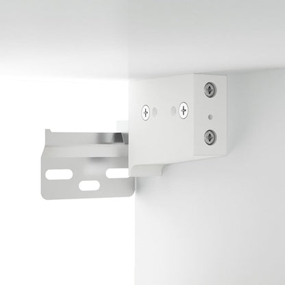 -Delige Tv-Meubelset Bewerkt Hout 6 100 x 30 x 30 cm Wit