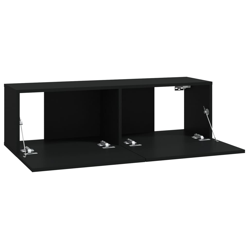 6-Delige Tv-Meubelset Bewerkt Hout 6