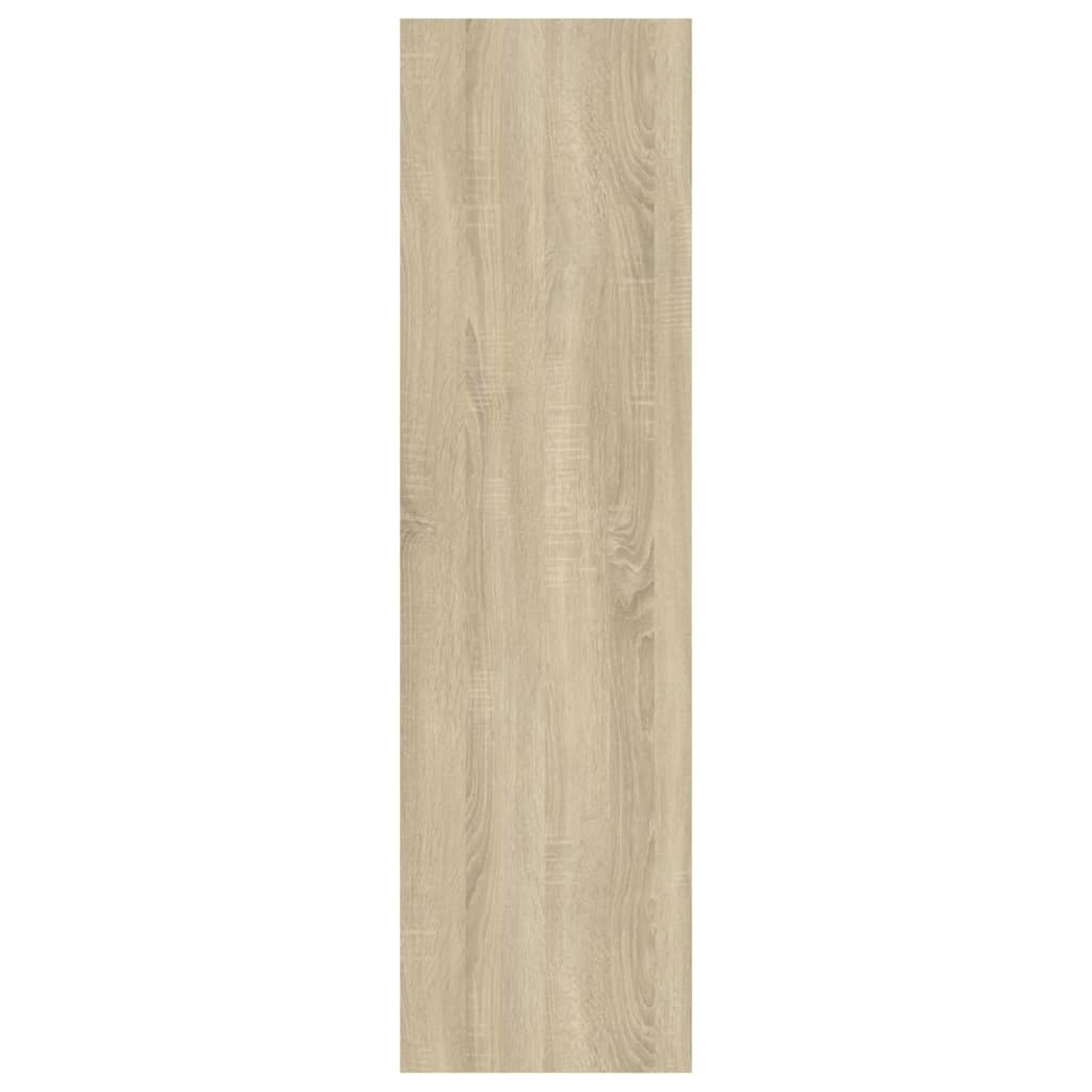 4-Delige Tv-Meubelset Bewerkt Hout Kleurig 110 cm Sonoma eiken