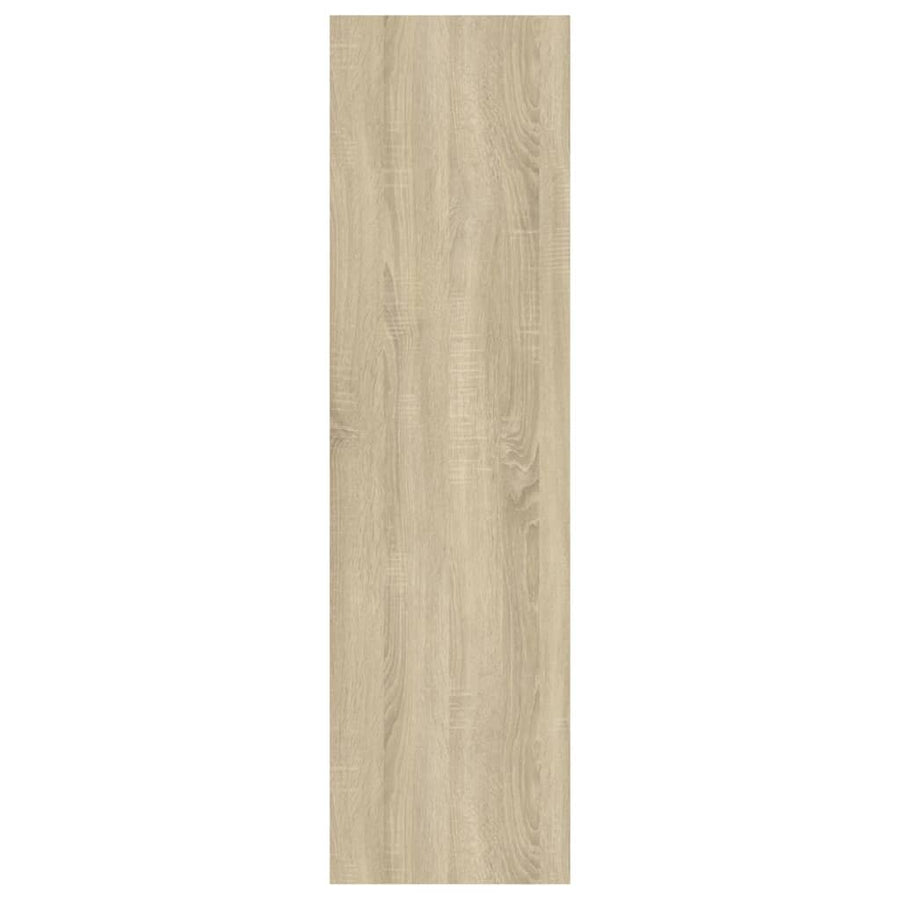 4-Delige Tv-Meubelset Bewerkt Hout Kleurig 110 cm Sonoma eiken