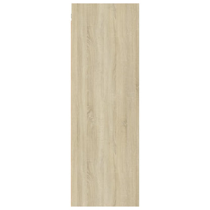 4-Delige Tv-Meubelset Bewerkt Hout Kleurig 90 cm Sonoma eiken