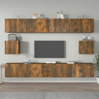 6-Piece TV Cabinet Set Engineered Wood Sonoma Oak 100 cm