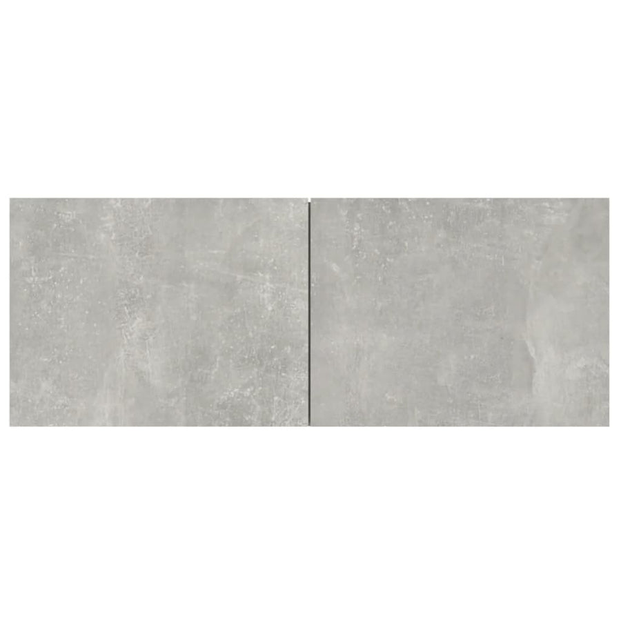 -Delige Tv-Meubelset Bewerkt Hout 100 x 30 x 30 cm Betongrijs