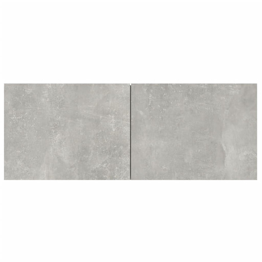 -Delige Tv-Meubelset Bewerkt Hout 80 x 30 x 30 cm Betongrijs