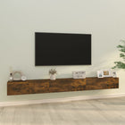 3-Piece TV Cabinet Set Engineered Wood Multicolour 100 cm